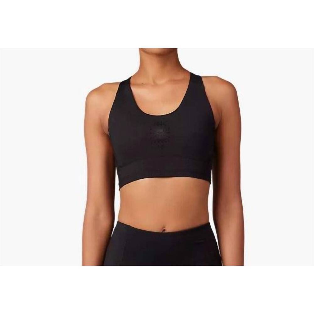 NEW FOX RACING women's motive midi sports bra in black